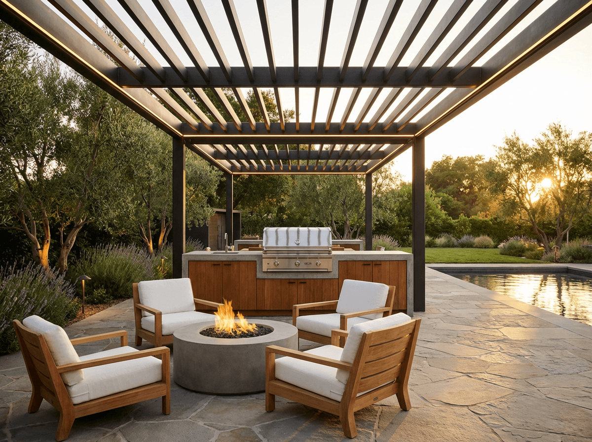 Landscape design and outdoor living integration