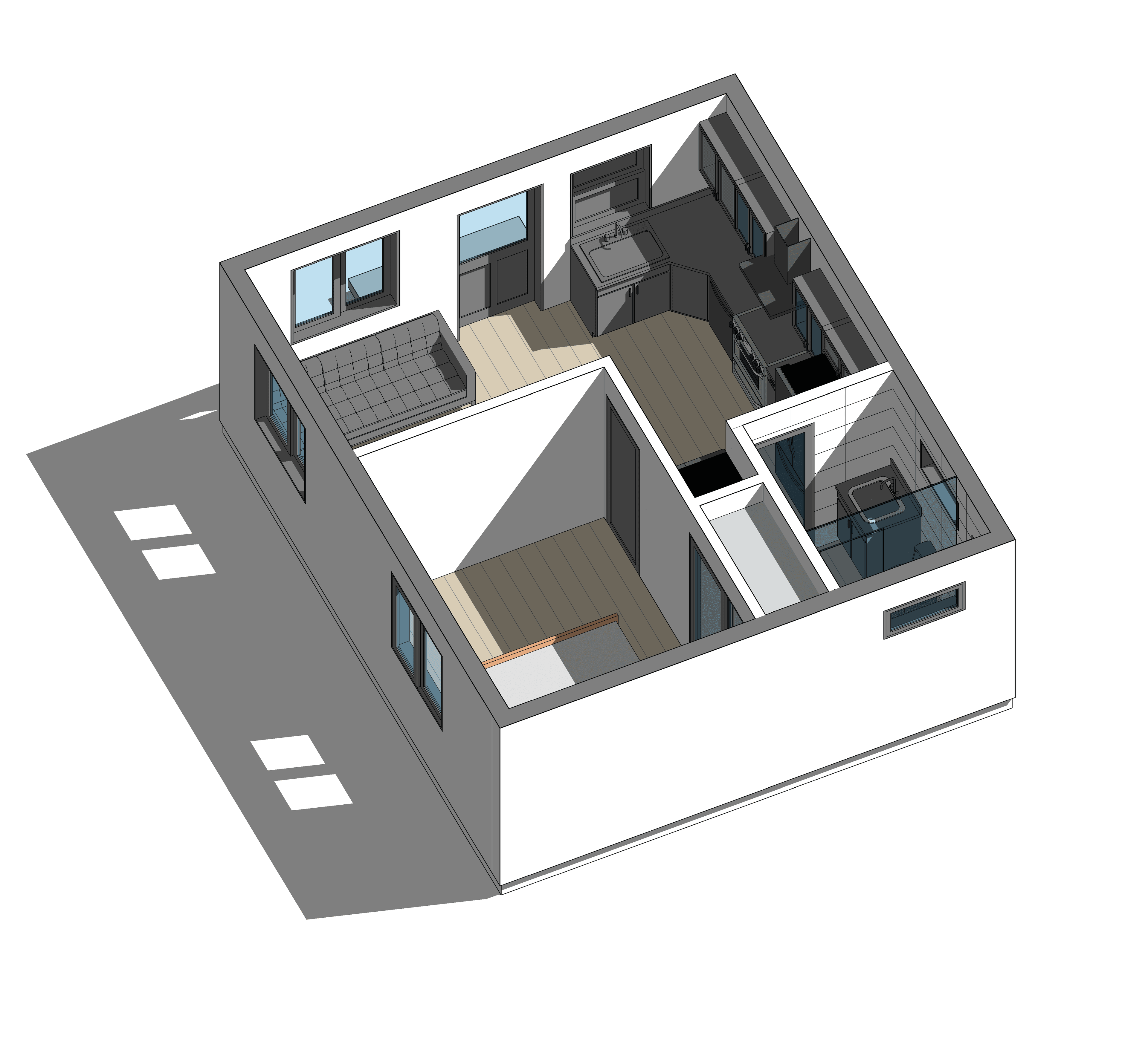 ADU floor plan layout