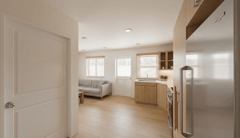 Rendering of the ADU living area