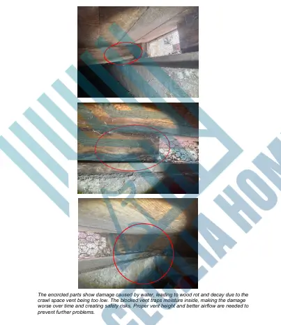 Drainage correction plan