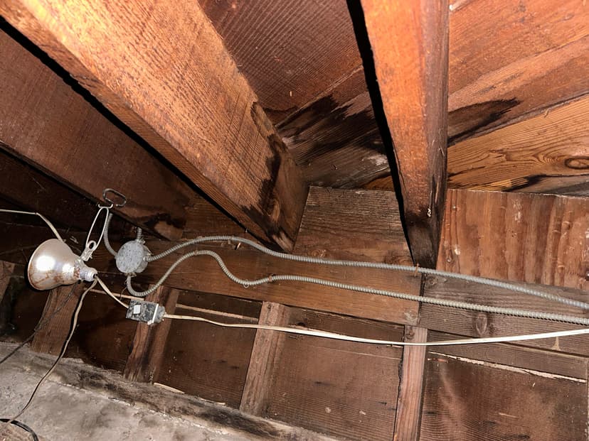 Cut beams and missing footings