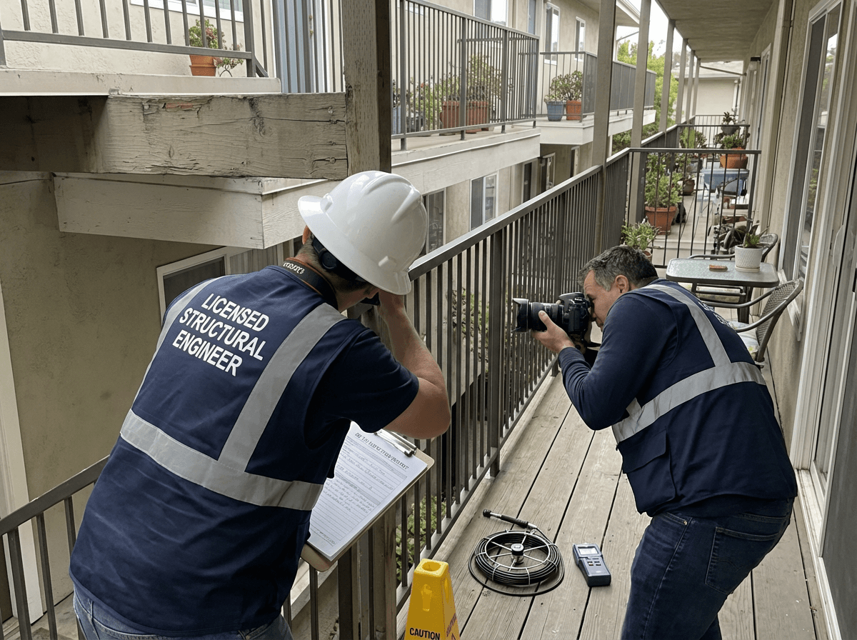 SB-721 balcony inspection and compliance